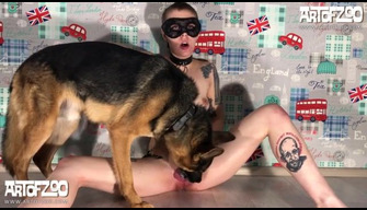 Russiske artofzoo hund porno Paula Nina